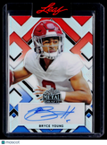 2022 Leaf Bryce Young Red White Blue Auto 2/10