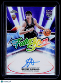 2025 Topps Chrome Update Maxime Raynaud Rookie Purple Future Stars Auto 6/75 RC