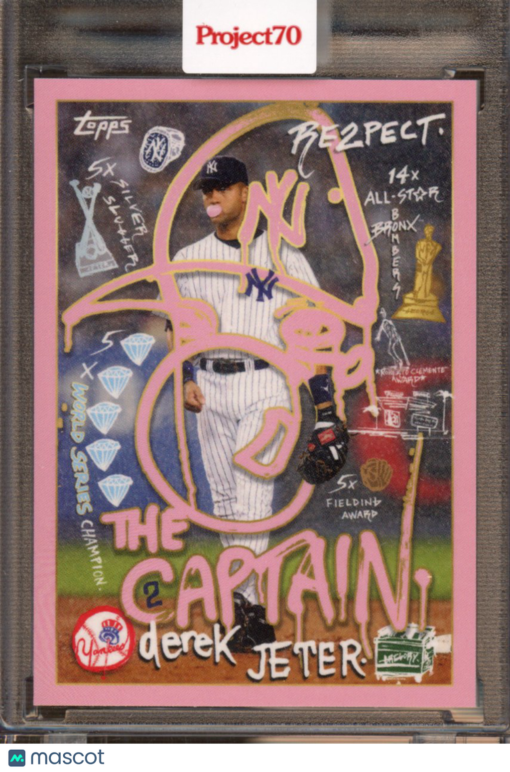 2021 Topps Proect 70 Derek Jeter Gregory Siff 713
