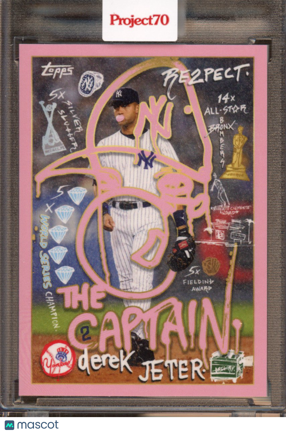 2021 Topps Proect 70 Derek Jeter Gregory Siff 713