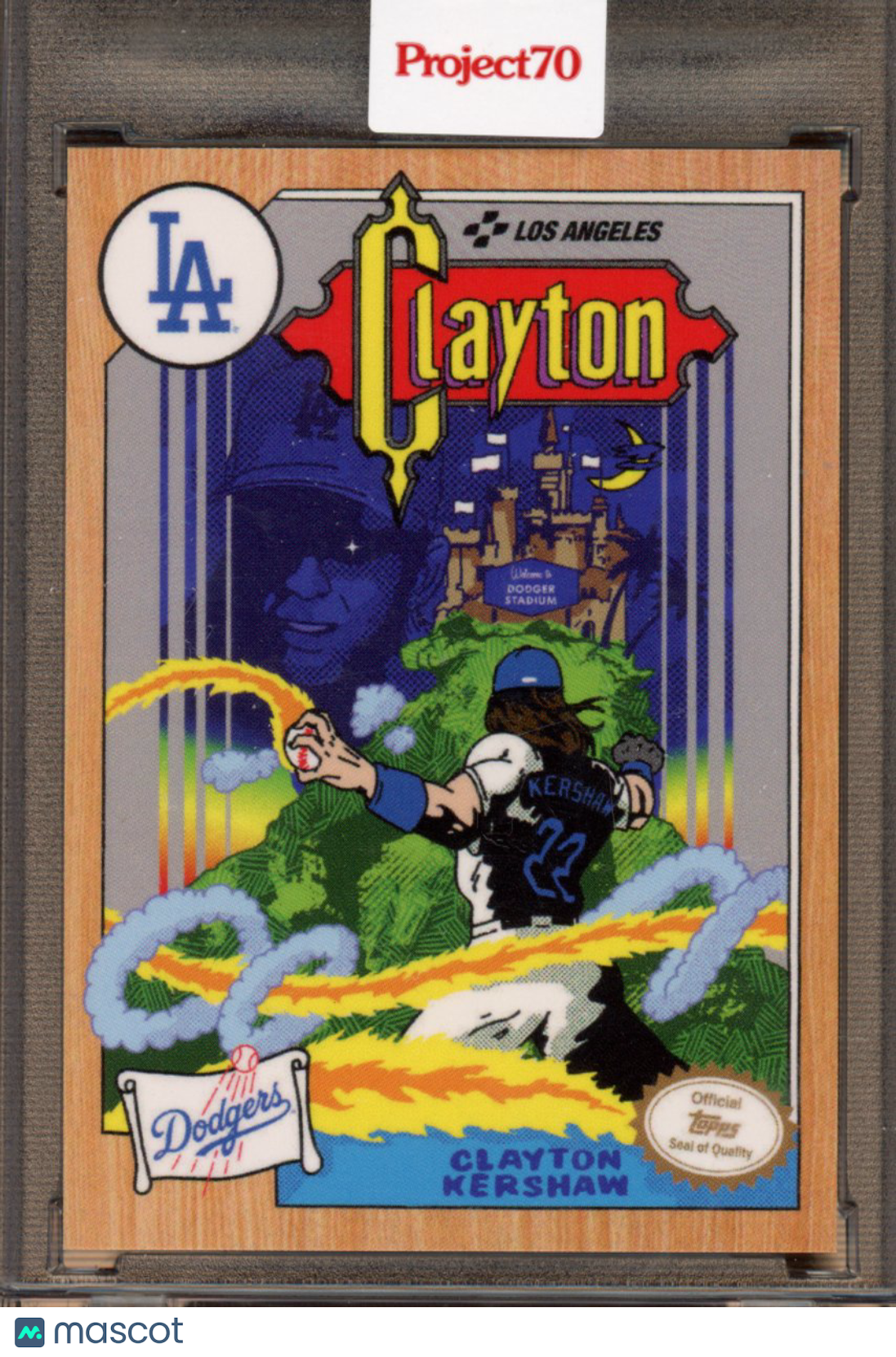 2021 Topps Project 70 Clayton Kershaw Ermsy 577