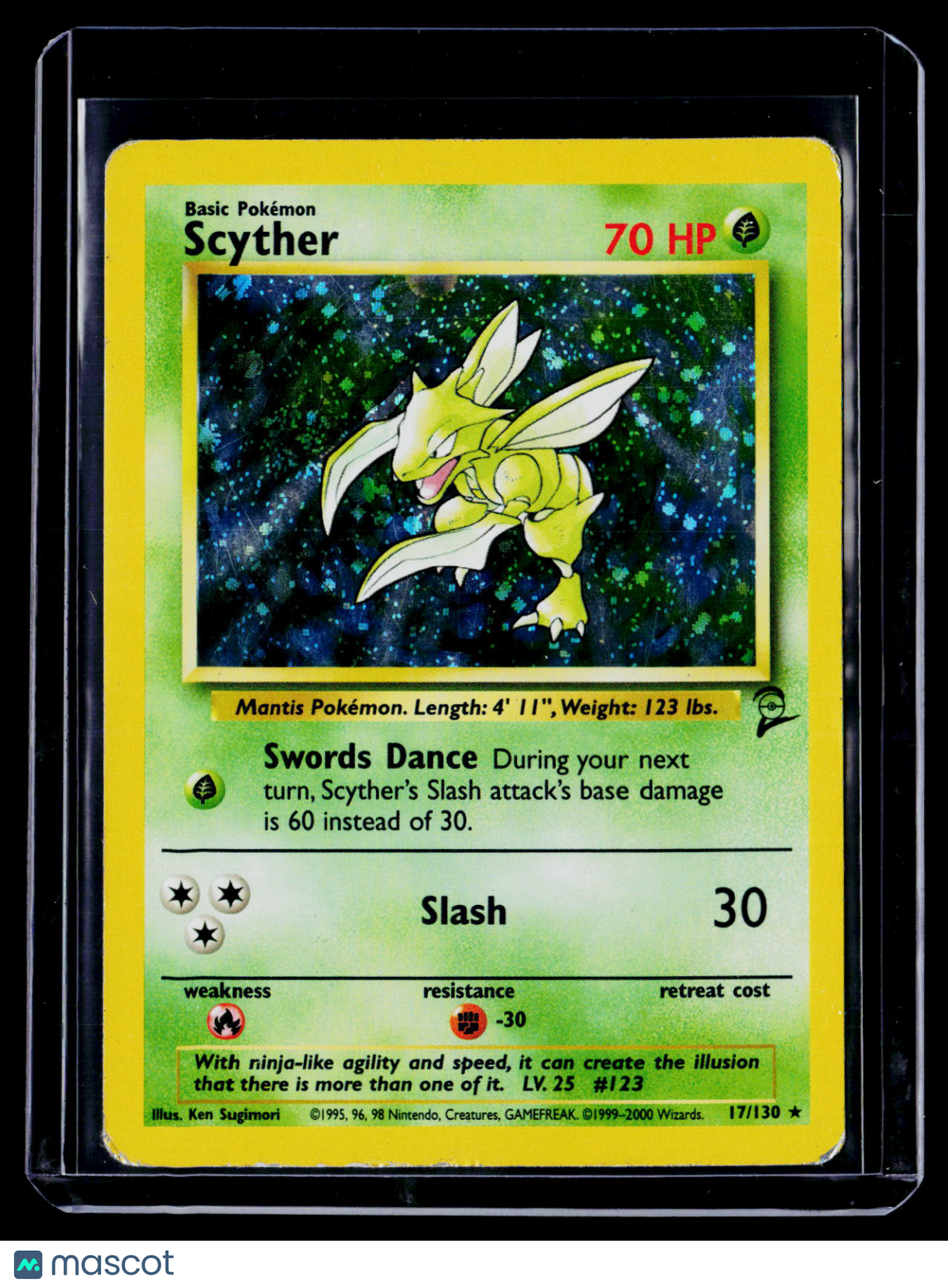Pokemon Scyther 17 130