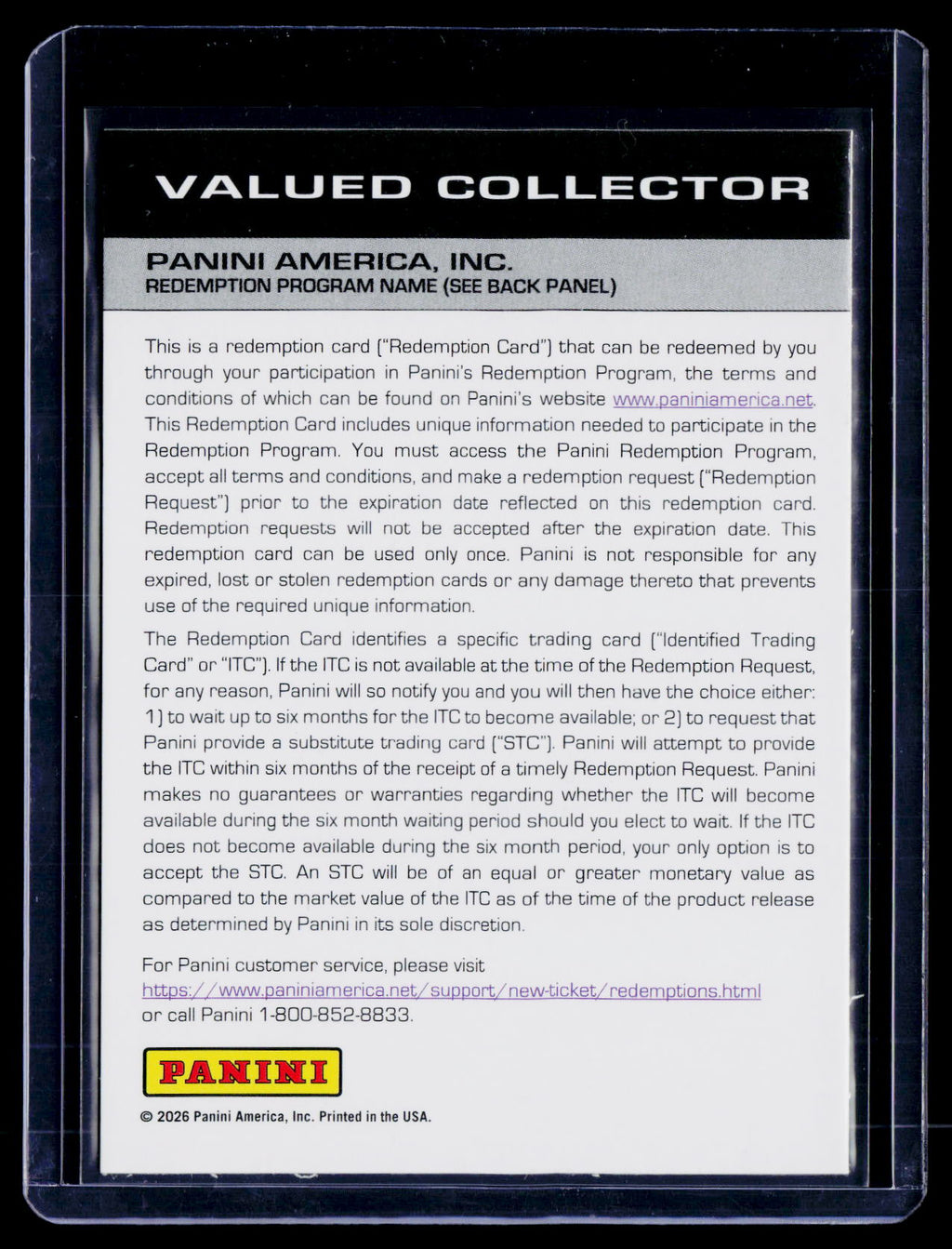 2025 Donruss Optic Matthew Golden Rookie Blue Prizm Auto /149 REDEMPTION RC