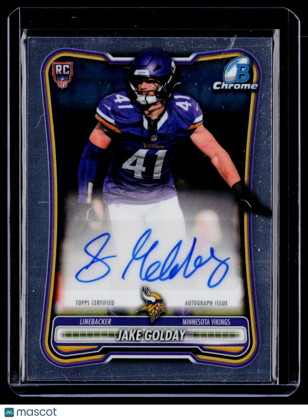 2026 Bowman Jake Golday Rookie Auto RC