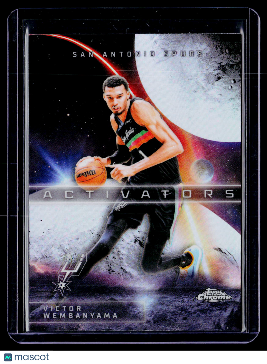 2025 Topps Chrome Update Victor Wembanyama Activators Refractor