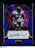 2025 Prizm Black Willie Roaf Blue Prizmatrix Auto 5/49