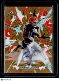 2025 Topps Resurgence Quinshon Judkins Rookie Gold Static Auto 19/50 RC