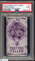 2018 Topps Gypsy Queen Aaron Judge Fortune Teller Minis PSA 9