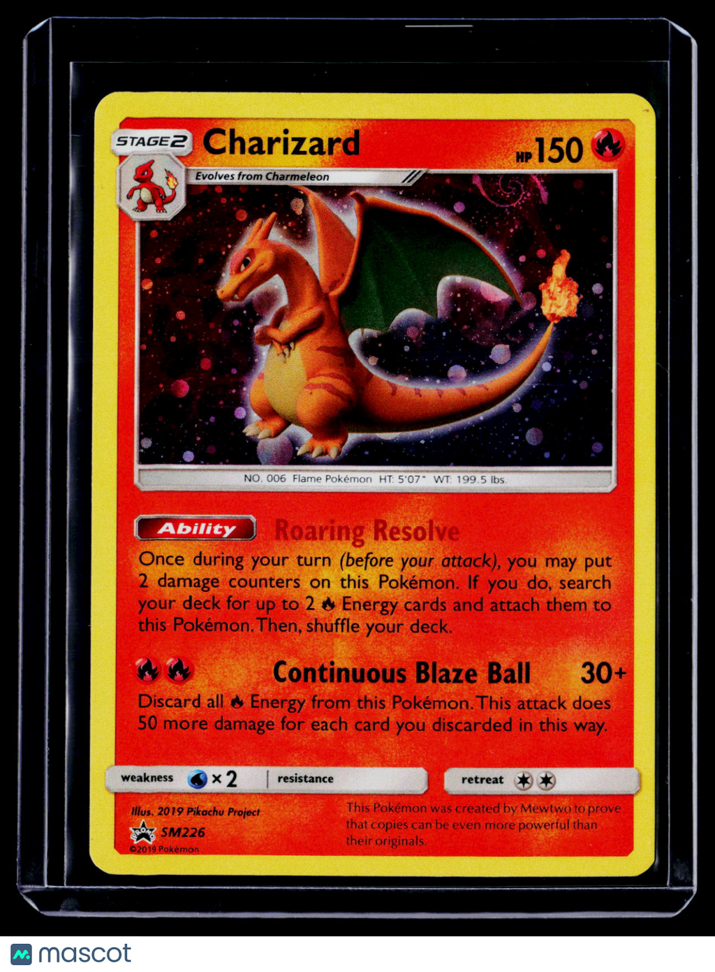 Pokemon Charizard SM226 Promo