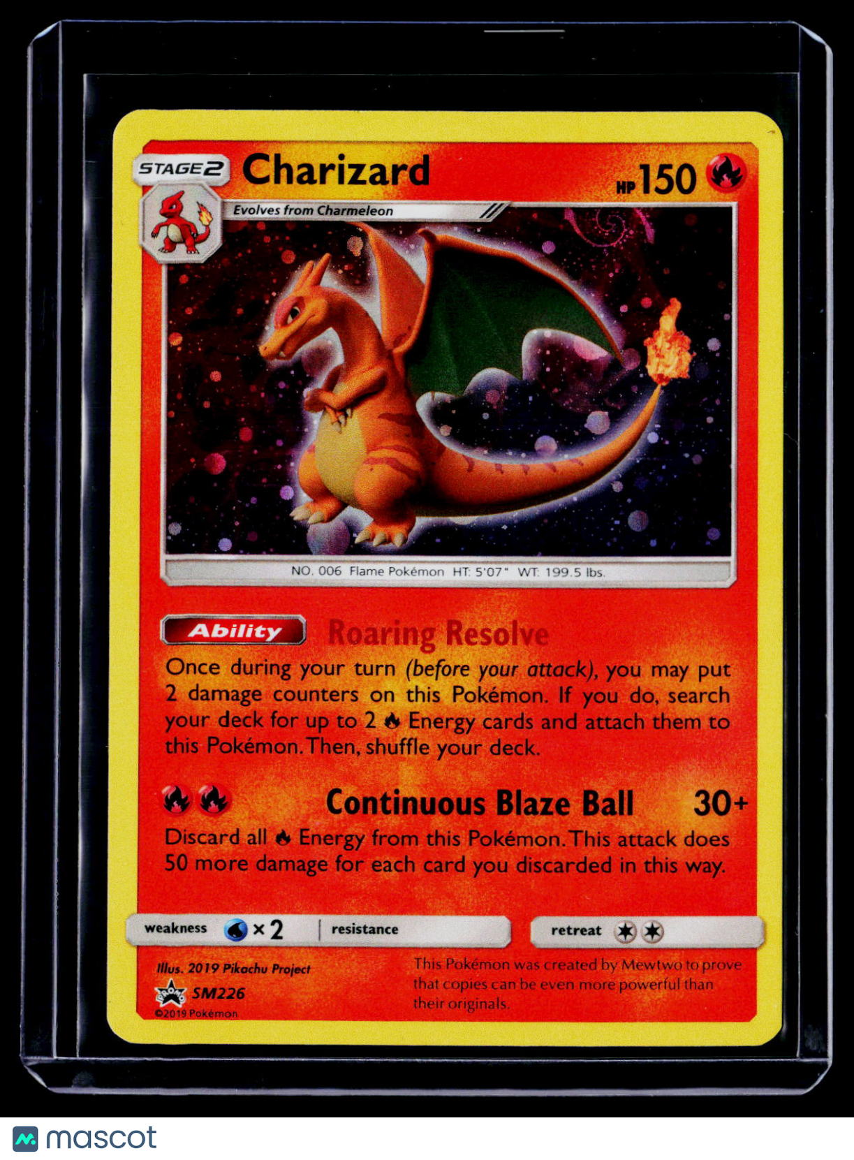 Pokemon Charizard SM226 Promo