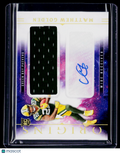 2025 Origins Matthew Golden Rookie Patch Auto RPA RC