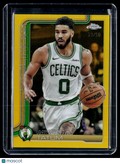 2025 Topps Chrome Jayson Tatum True Gold Refractor 33/50