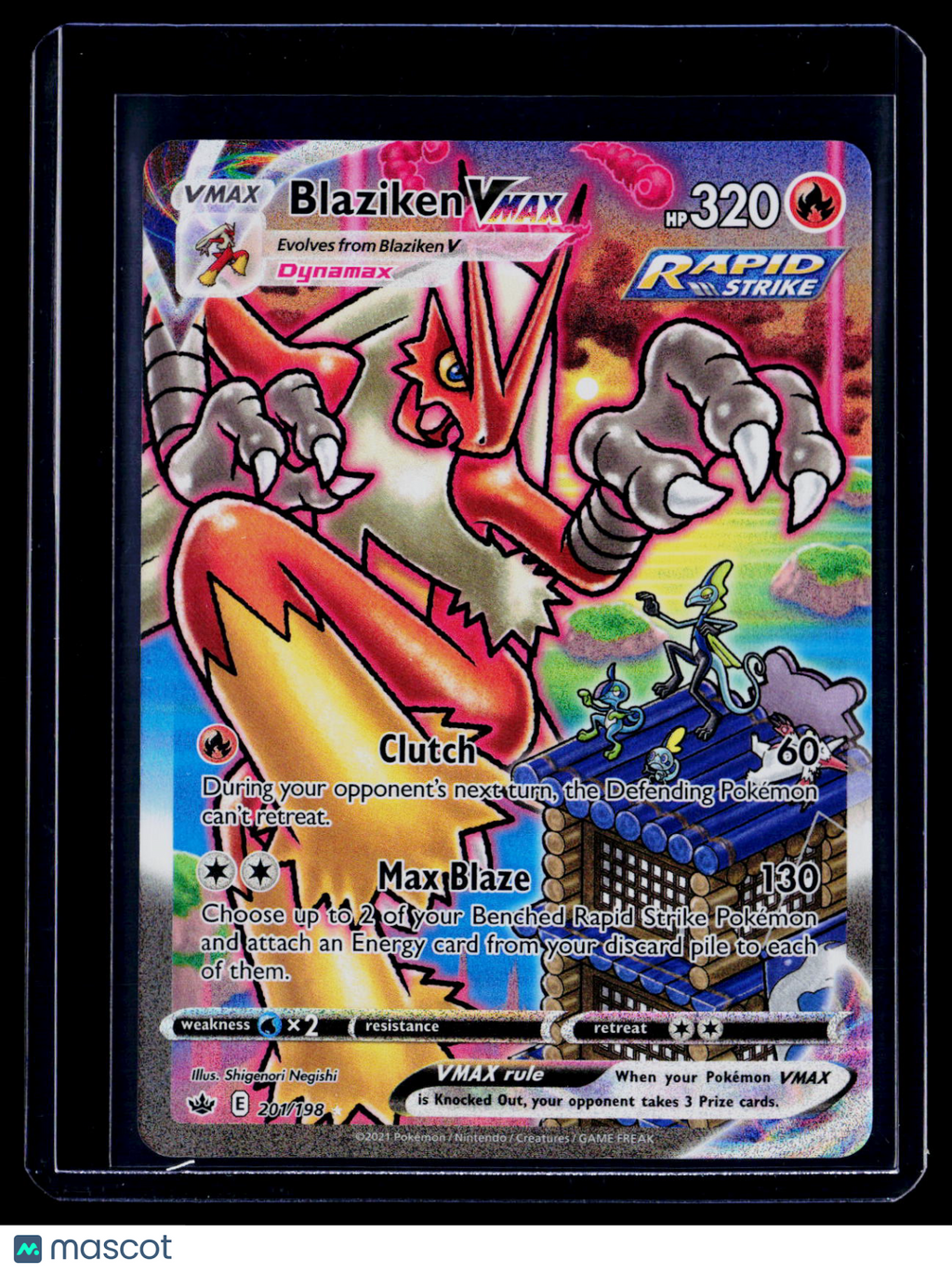 Blaziken Vmax Chilling Reign