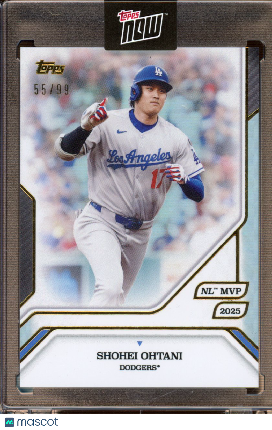 2025 Topps Now MVP Shohei Ohtani 55/99