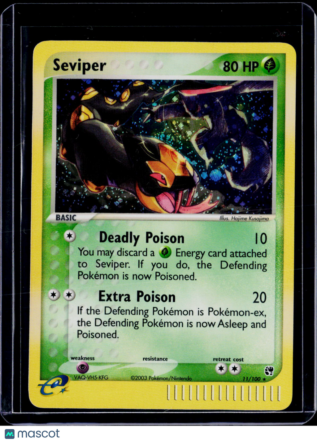 Pokemon Seviper 11 100