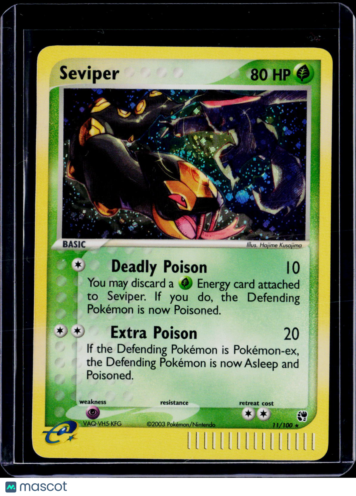 Pokemon Seviper 11 100