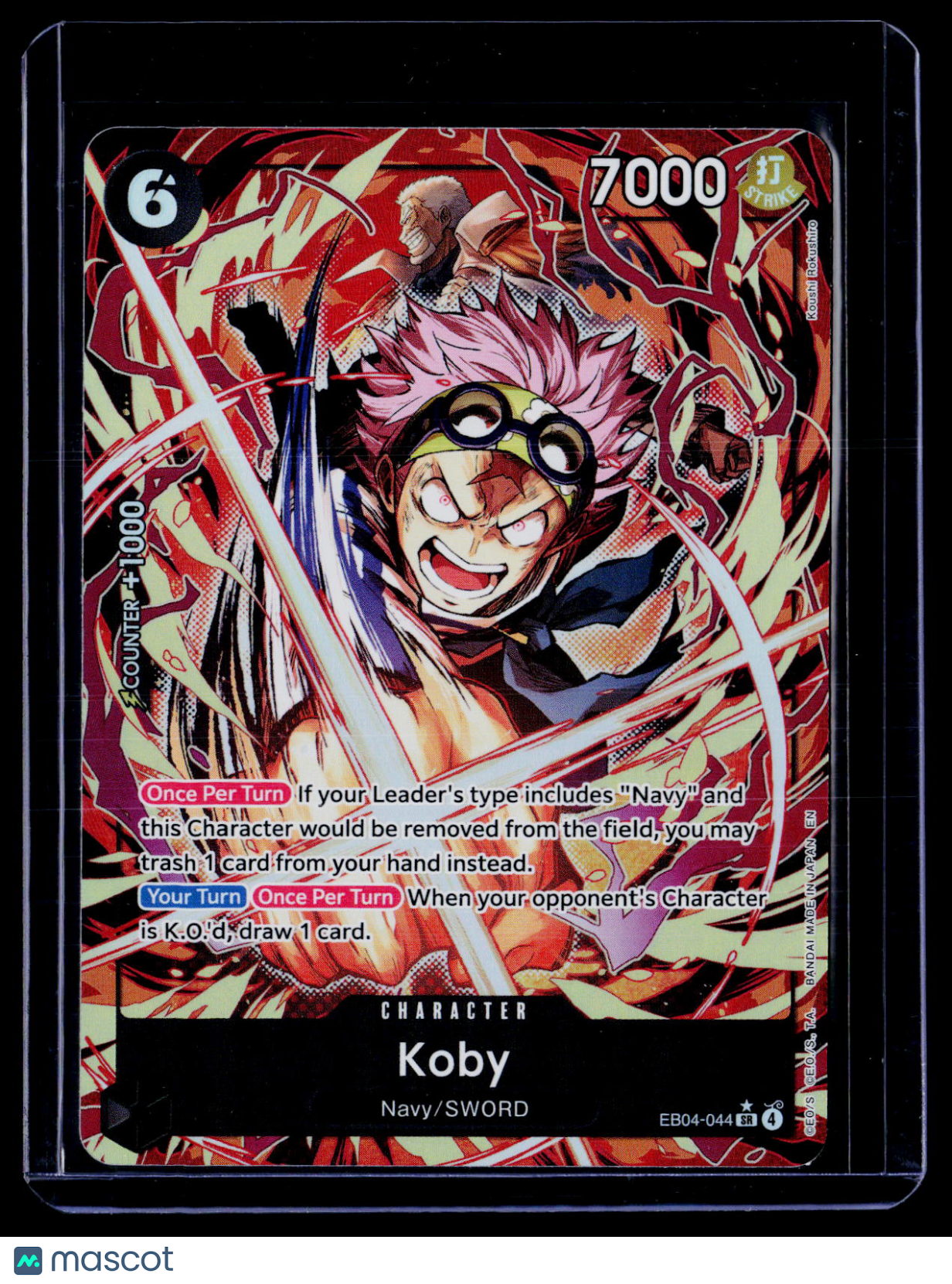 One Piece Koby Alternate SR EB04-044