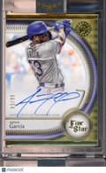 2024 Topps Five star adolis Garcia Gold Auto /99