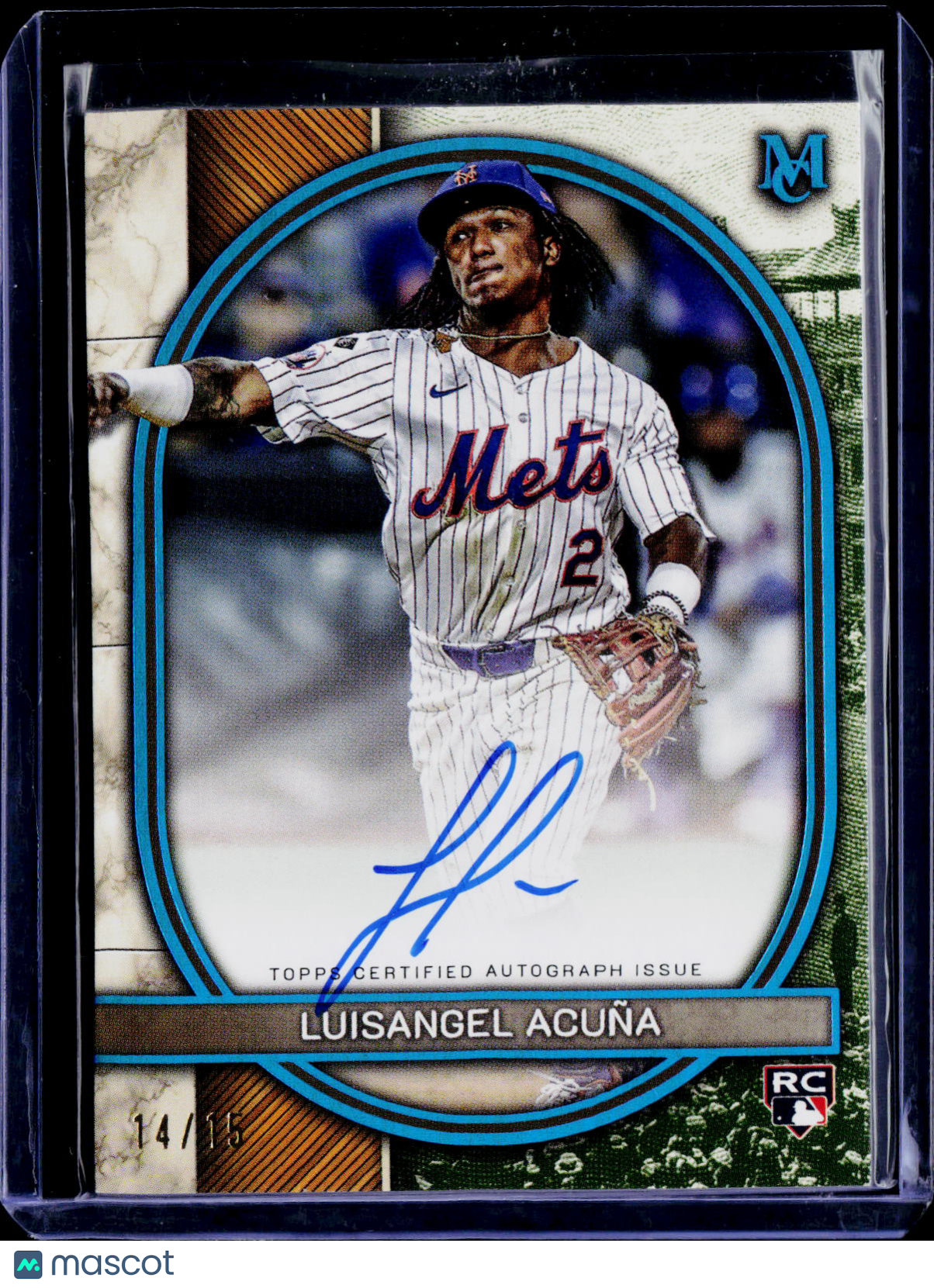 2025 Topps Museum Collection Luisangel Acuna Rookie Archival Auto 14/15 RC