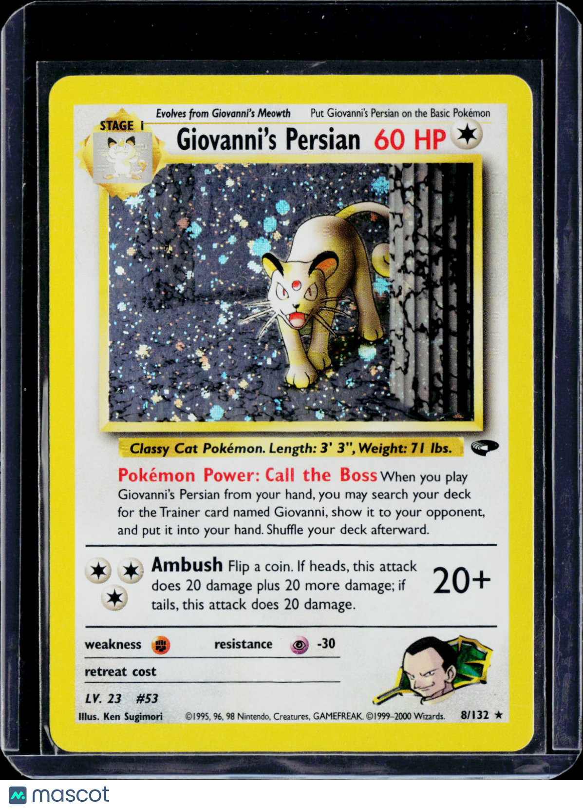 Giovanni's Persian Holo 8/132