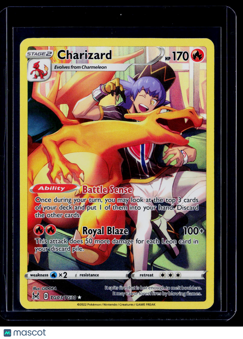 Pokemon Charizard TG03 TG30