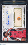 2022 Overtime Elite Inception Amen Thompson Rookie Patch Auto RPA 21/25 RC