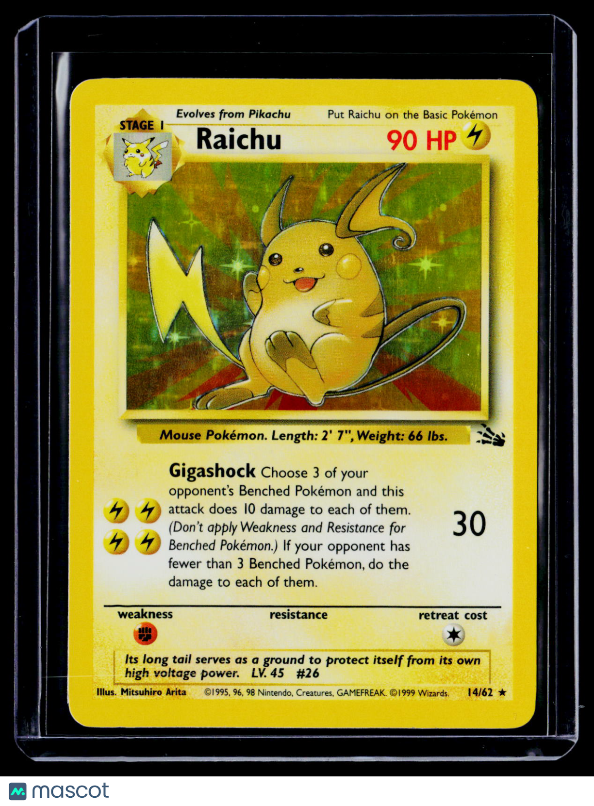 Pokemon Raichu 14 62