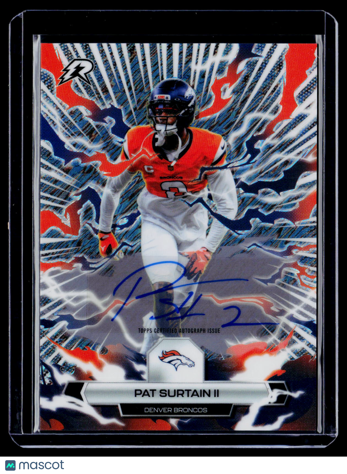 2025 Topps Resurgence Pat Surtain II Silver Static Auto