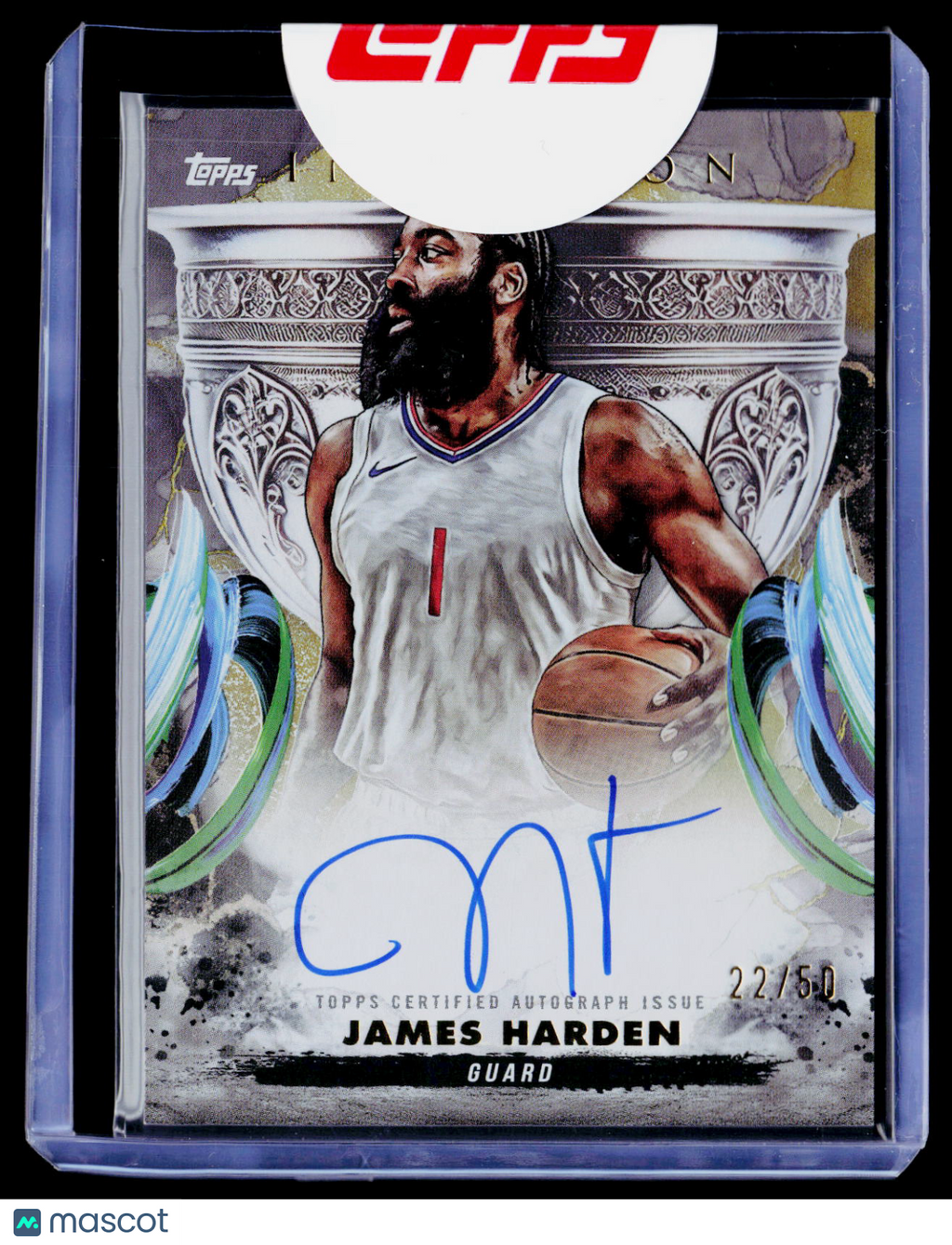 2024-25 Inception James Harden Gold Auto 22/50
