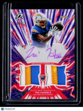 2025 Topps Resurgence Tre Harris III Rookie Purple Power Surge Rookie Patch Auto RPA 6/75 RC