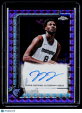 2025 Topps Chrome Update Jaren Jackson Jr. Purple Geometric Auto 52/75