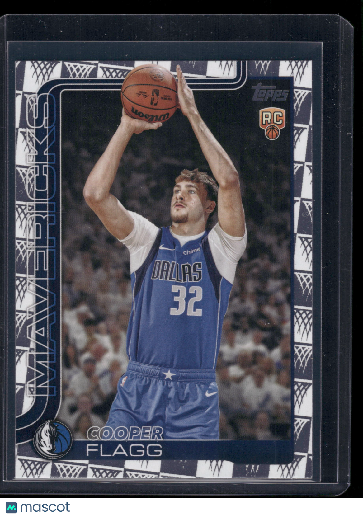 2025 Topps Cooper Flagg Basketball Net Parallel RC