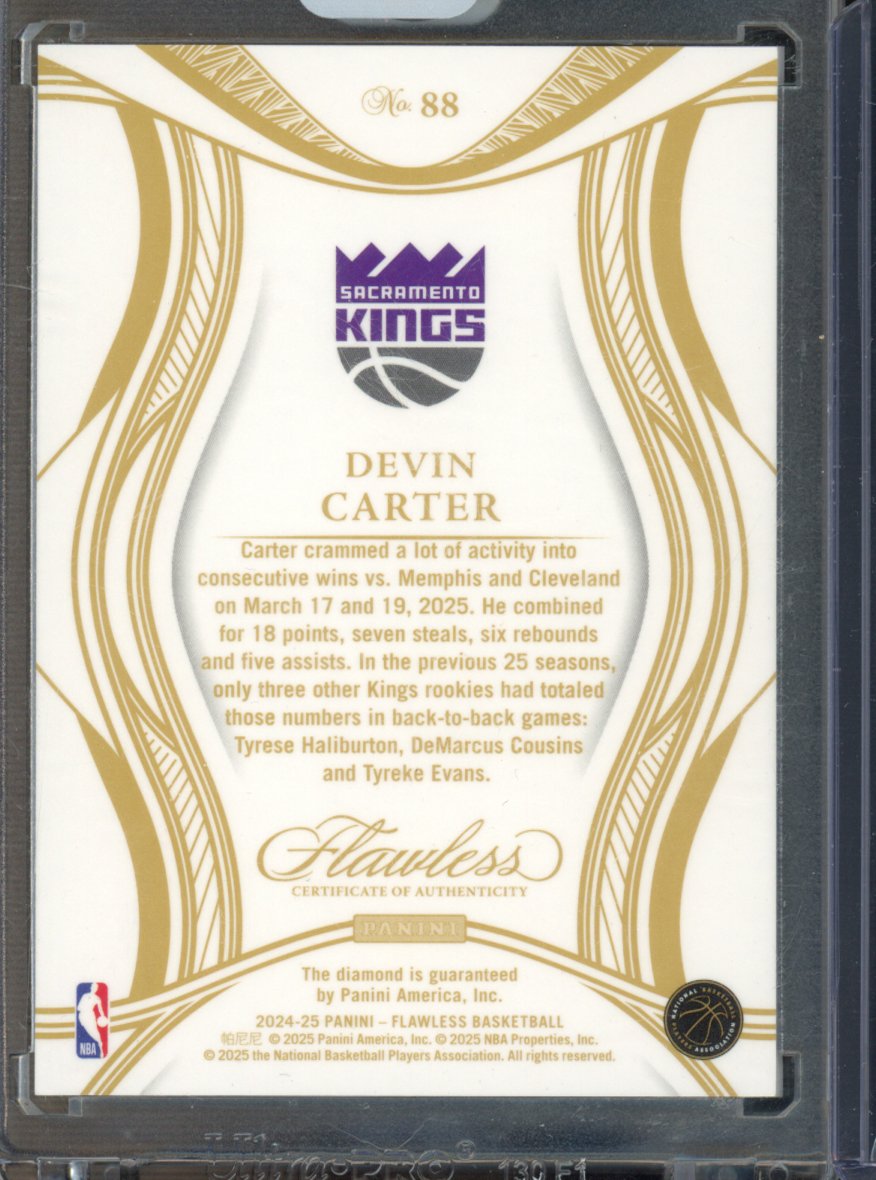 2024 Flawless Devin Carter Gem Pink 2/3 RC