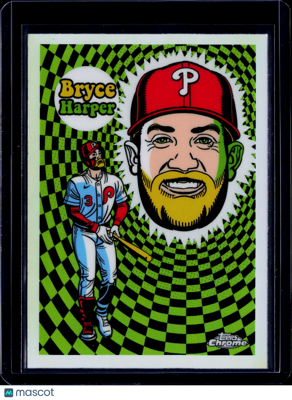 2023 Topps Chrome Bryce Harper Ultra Violet All Stars