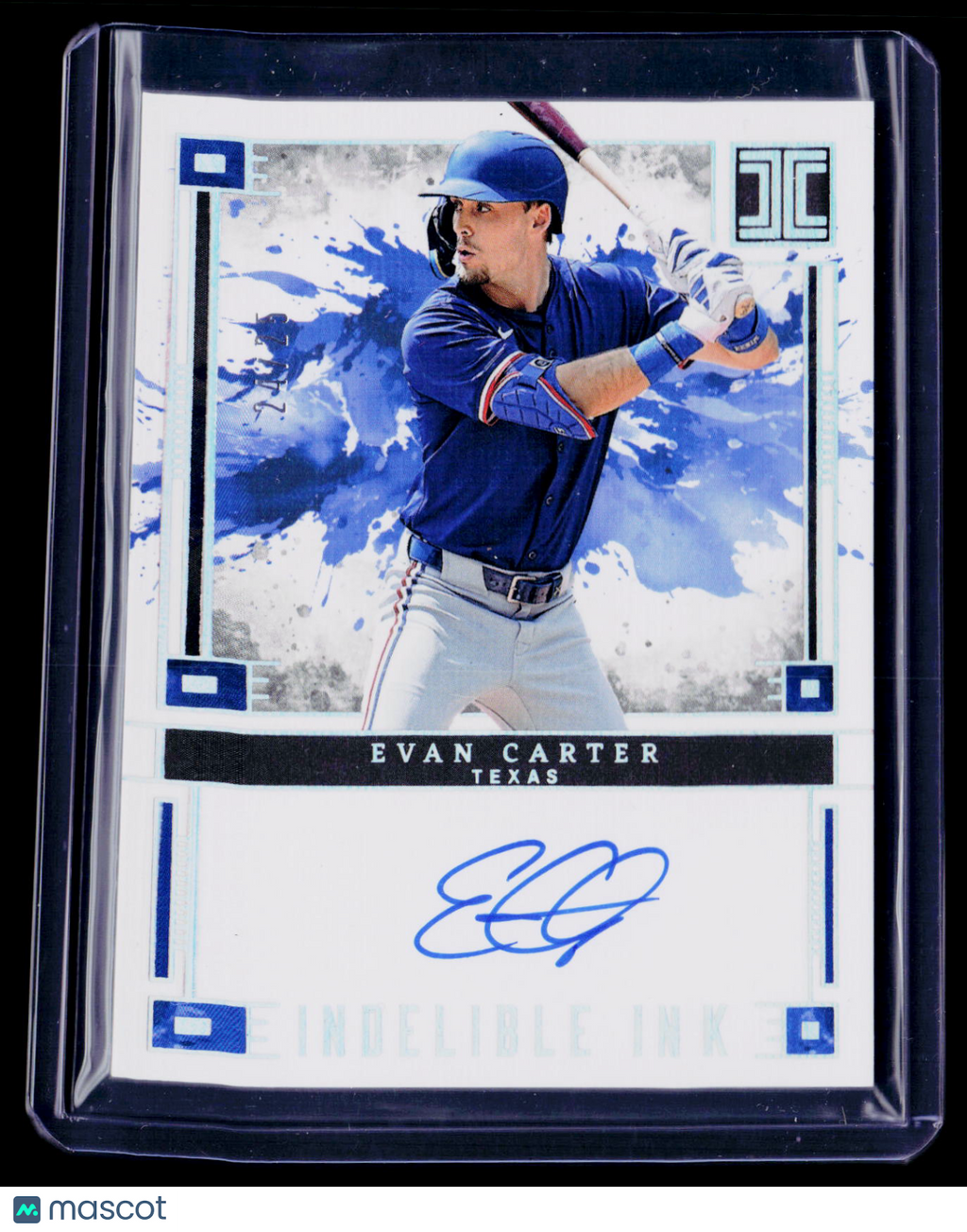2025 Impeccable Evan Carter Indelible Ink Auto 24/25