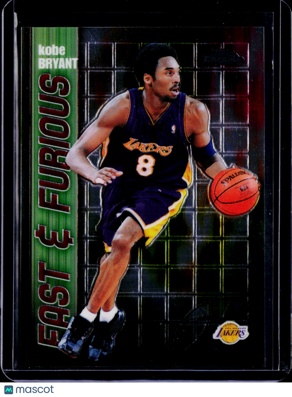 2001 Topps Chrome Kobe Bryant Fast and Furious