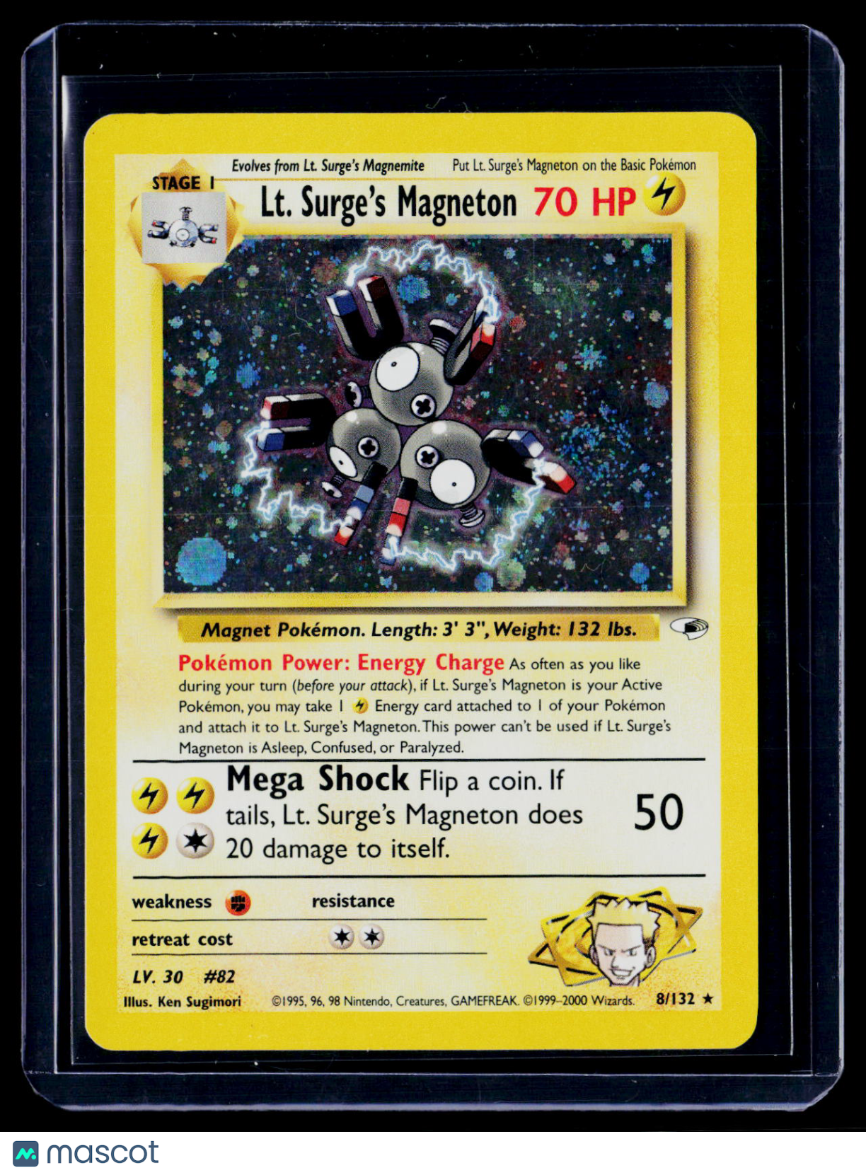 Pokemon Lt. Surge's Magneton 8 132