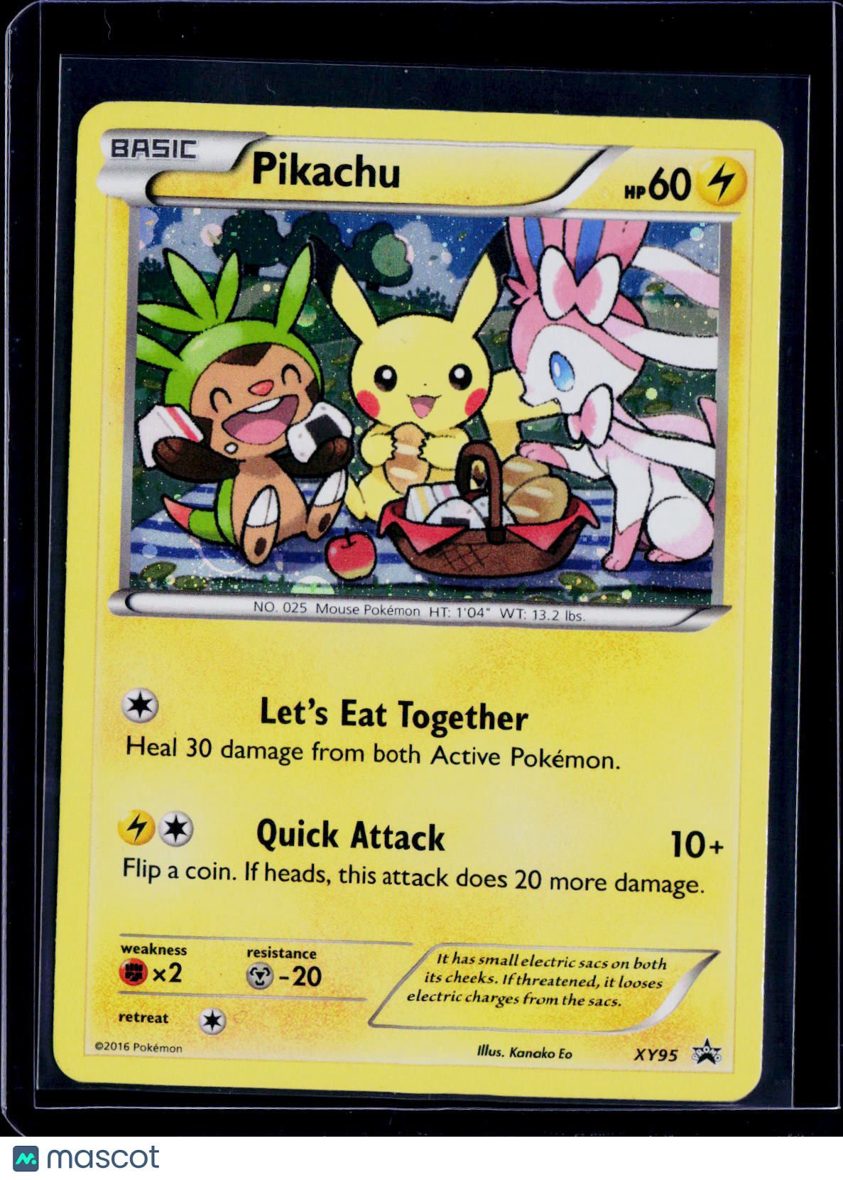 Pikachu XY95 Promo