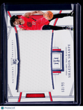 2022 National Treasures Shaedon Sharpe Rookie Jumbo Patch 60/99