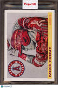 2021 Topps Project 70 Mike Trout Lauren Taylor 159