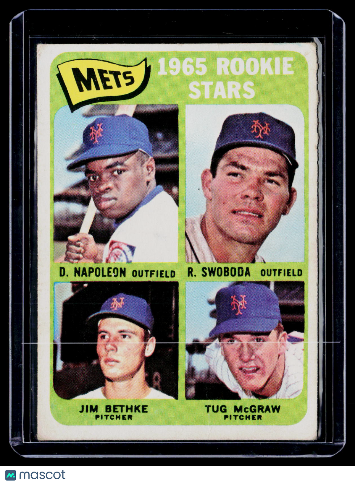 1965 Topps D. Napoleon/ R. Swoboda/ J. Bethke/ T.McGraw 533 Poor