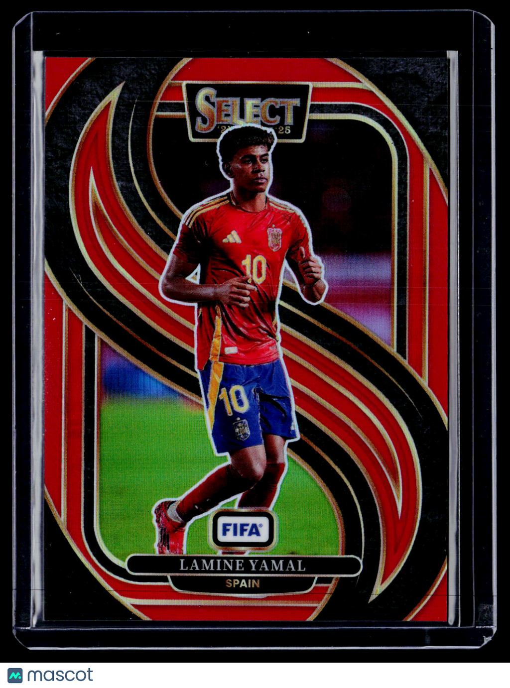 2024-25 Select Lamine Yamal Red Prizm Mezzannine