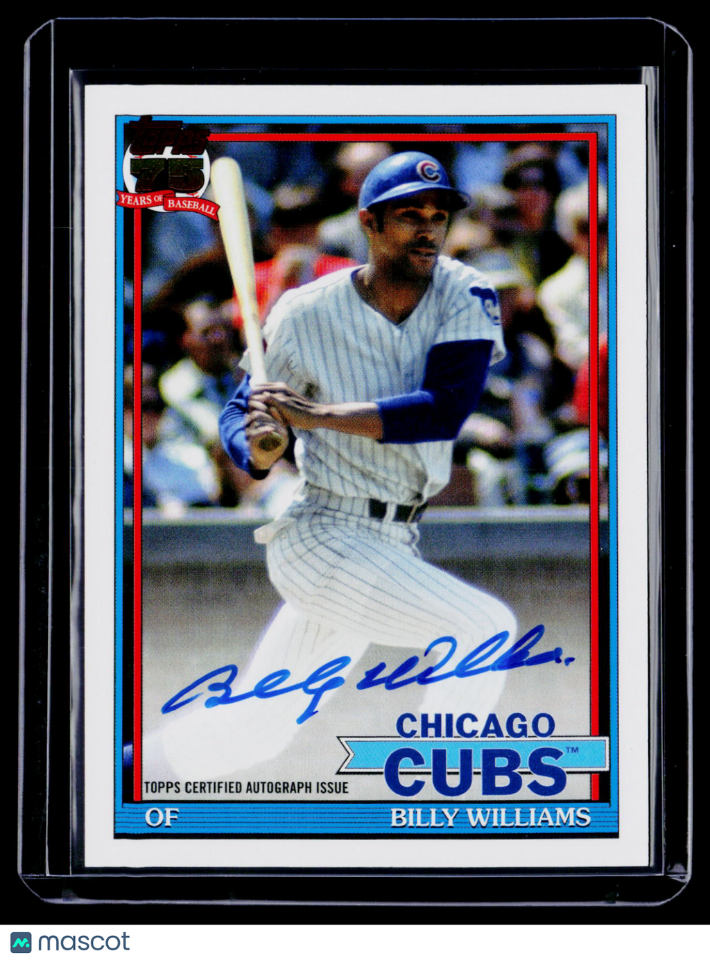 2026 Topps Billy Williams 1991 Auto B