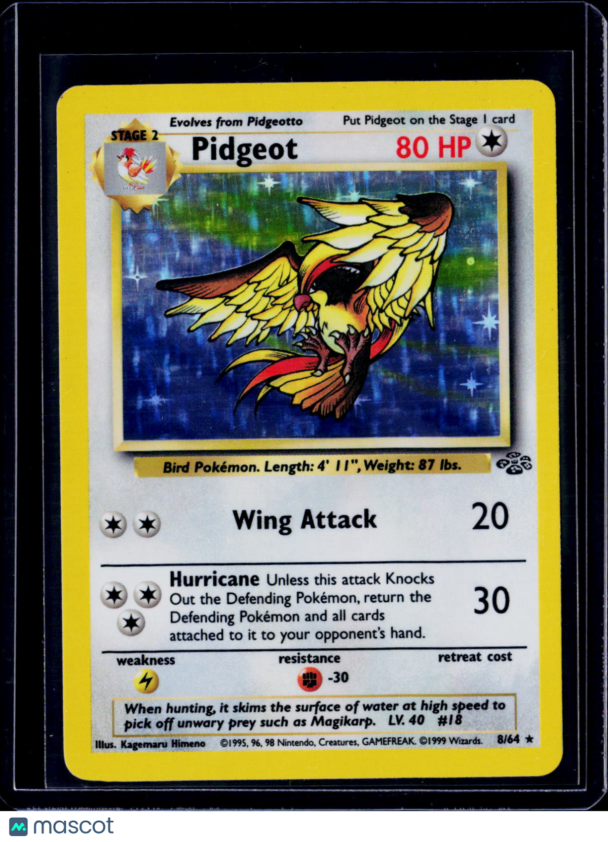 Pokemon Pidgeot 8 64