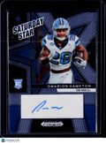 2025 Prizm Draft Picks Omarion Hampton Saturday Star Auto