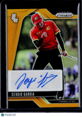 2025 Prizm LIV Sergio Garcia Gold Prizm Gold Auto 3/10