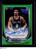 2025-26 Bowman Dylan Harper Rookie True Green Auto 15/99 RC
