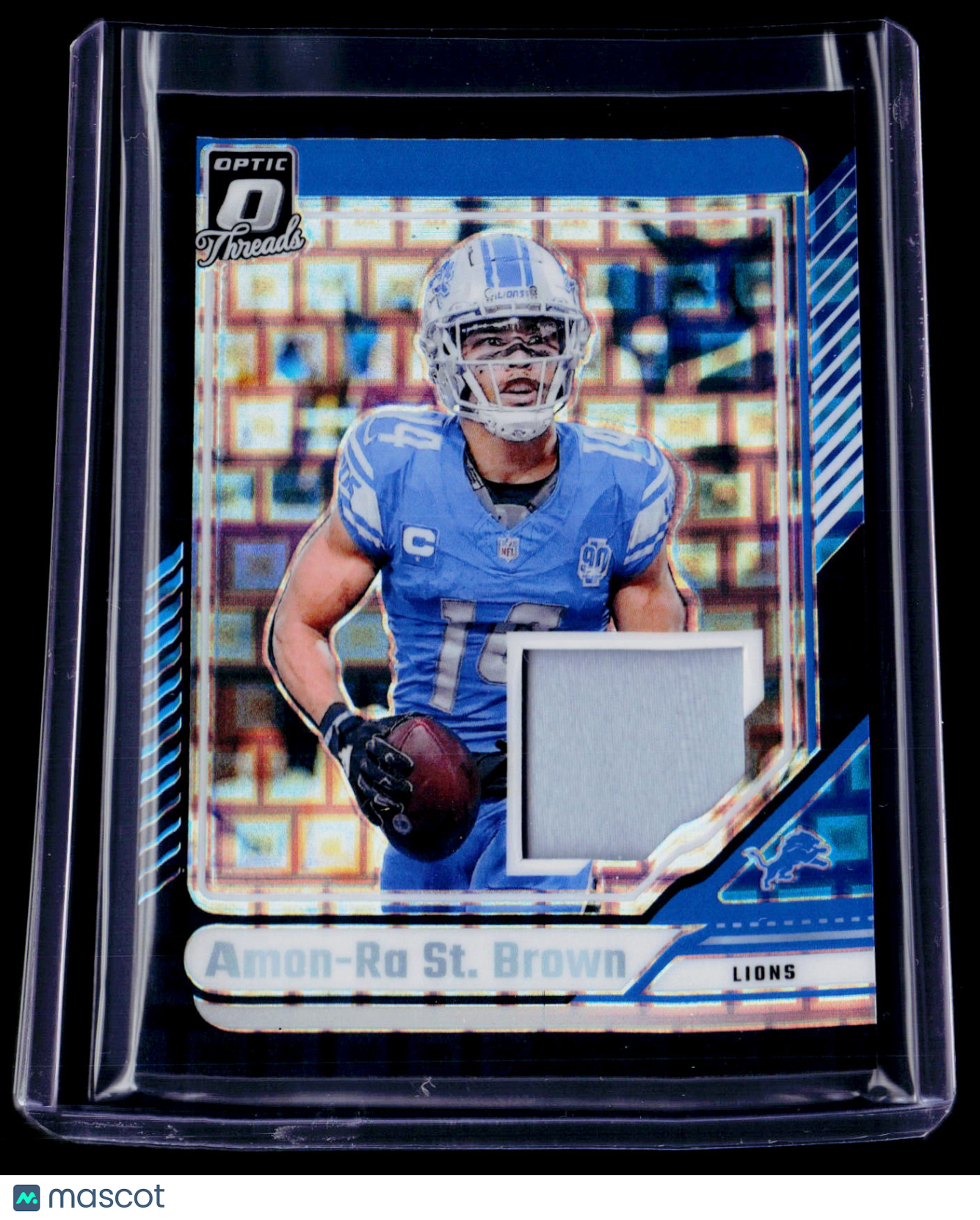 2024 Donruss Optic Amon-Ra St. Brown Black Pandora Patch 19/25