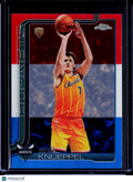 2025-26 Topps Chrome Update Kon Knueppel Red, White, and Blue