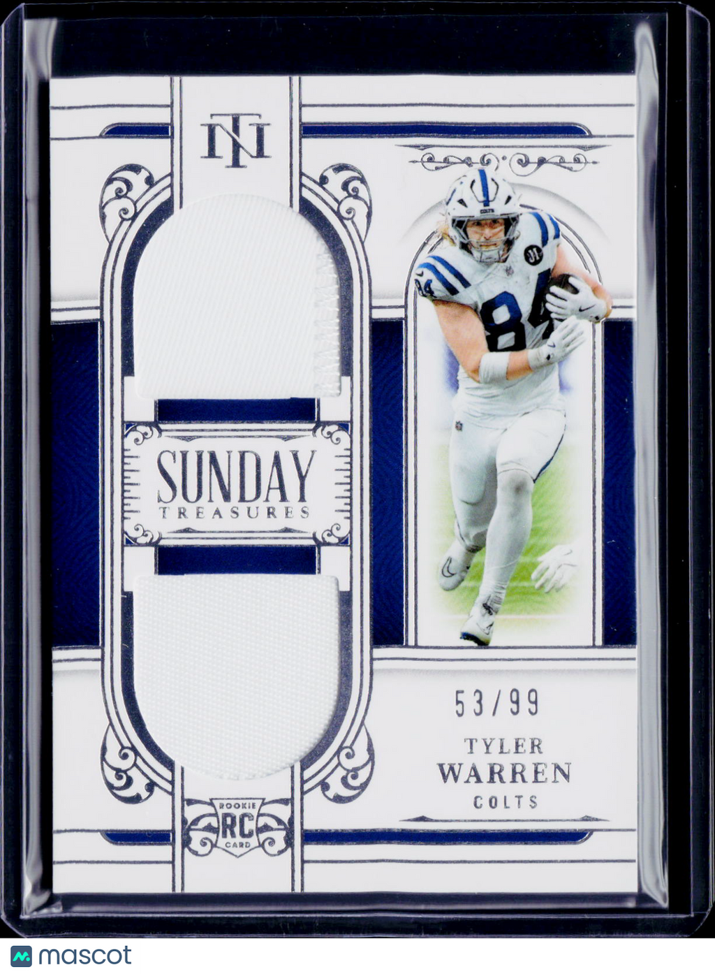 2025 National Treasure Tyler Warren Sunday Treasures 53/99 RC